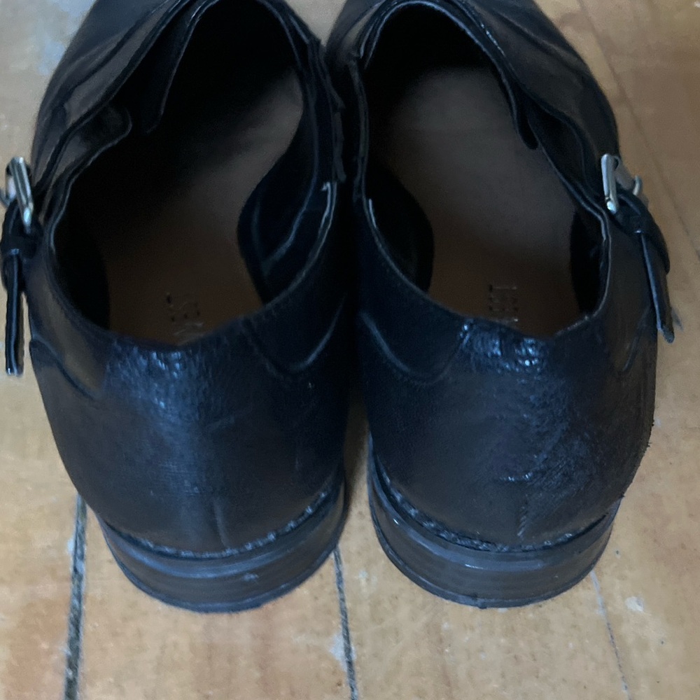 Nine West Black Leather monk strap shoes - Picture 3 of 9